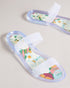 <P>Sunburst Two Strap Jelly Flip Flop</P>